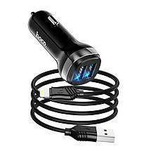 Car Charger Z40 Superior dual port (iP), Black, фото 5