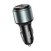 Car Charger Hoco для NZ9 Galloper 95W three-port(2C1A) Black, фото 8