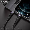 Кабель Hoco U95 Freeway PD charging data cable for iP (L=1.2M),  Black, фото 8