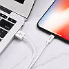 Кабель Hoco X43 Satellite charging data cable for iP (L=1M), White, фото 7