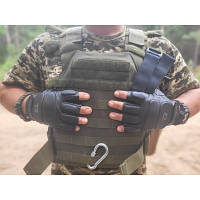 Тактичні рукавички Tactigear PS-8801 Patrol Black M (8801BK3-M), фото 3