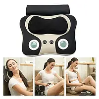 Массажная подушка с пультом управления 004 MASSAGE PILLOW / Роликовый массажер для спины, шеи, тела | 8802/003