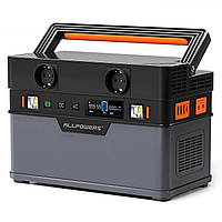 Зарядная станция Allpowers 700W (1400W max)/606Wh / 164000mAh. Комплект с солнечной панелью 21W/40W/60W/100W