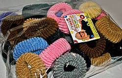 Великі гумки для волосся паковання 50 шт.