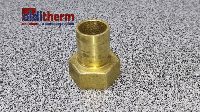 Штуцер - наконечник для шланга, внутренняя резьба 3/4" х 20 мм (ID ...