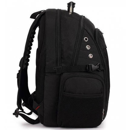 Міський рюкзак Swissgear 8810 PLUS  об'єм 55 л Чорний, фото 2