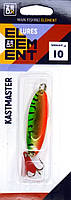 Блешня для риби, коливна, ZEOX Kastmaster, вага 10г, колір Tiger