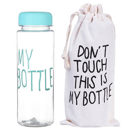 Пляшка для води My Bottle в чохлі Blue, фото 2