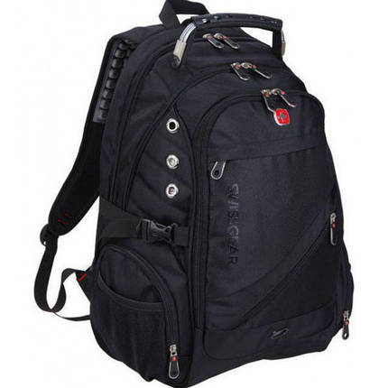 Міський рюкзак Swissgear 8810 Чорний (M1), фото 2