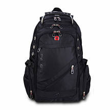 Міський рюкзак Swissgear 8810 Чорний (M1), фото 3
