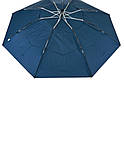 Парасоля автомат чоловіча Parachase №3202, великий купол з вітровим клапаном, на 8 спиць, пряма ручка, Синій, фото 9
