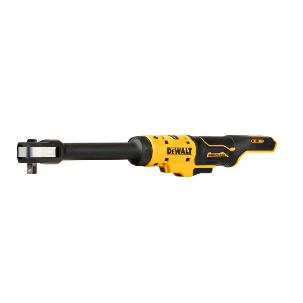Гайковерт кутовий — тріскачка акумуляторний безщітковий DeWALT DCF503EN