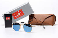 Очки капли для мужчины авиаторы синие мужские рейбены Ray Ban Sensey Окуляри каплі для чоловіка авіатори сині