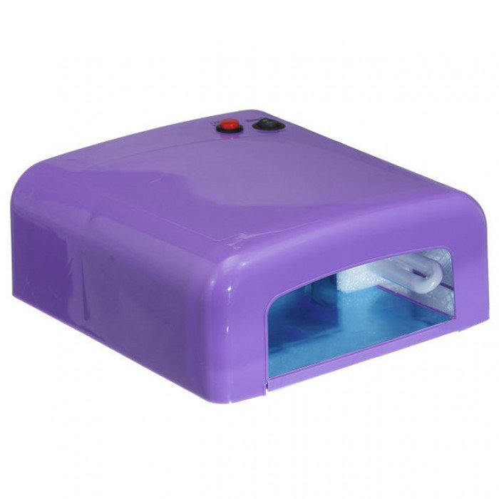 УФ лампа для нарощування нігтів ТРМ SK-818 фіолетовий (44820)