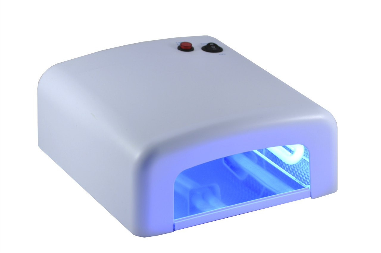 УФ лампа для нарощування нігтів ТРМ SK-818 білий (46100)