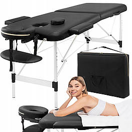 Масажний стіл складаний 4FIZJO Massage Table Alu W60 Black