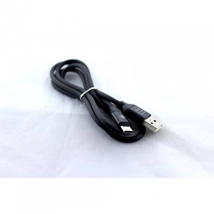 Шнур кабель для заряджання Candy cable Type-C USB чорний (44966), фото 2