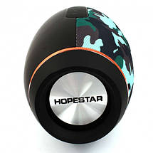 Портативна Bluetooth колонка Hopestar Original з трьома активними динаміками Камуфляж (H20), фото 3