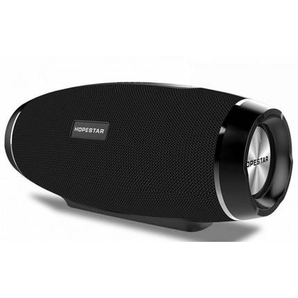 Портативна Bluetooth колонка Hopestar Original з вбудованим мікрофоном Чорна (H27), фото 2
