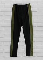 Дитячі лосіни Мальта Д167-2-1 146 см. чорно-зелені (2901000356907)