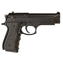 Пістолет стракбольний пластиковий Galaxy Beretta 92 П чорний (G052B-RT), фото 3