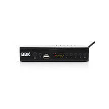 Приставка для телевізора Т2 тюнер BBK для цифрового ТВ DVB-Т2 з підтримкою Wifi адаптера Чорний (VK-916), фото 2