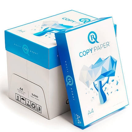 Папір офісний А4 UPM Copy Papir Basic C 80 г/м2 500 аркушів 5 шт. в пакованні Білий (VK-5497) TRG-124983, фото 2