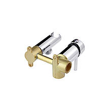 Набір для гігієнічного душу прихованого монтажу зі змішувачем Kroner KRP Bidet - C086, фото 4