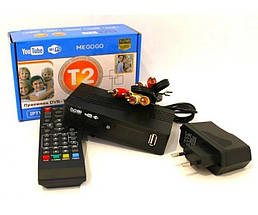 Тюнер цифровий T2 TV ефірний приймач MG 811-Pro TV Megogo YouTube Wi-Fi Чорний (VK-7922) TRG-168489, фото 2