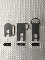 Антабка під рукоядку для АК чорна