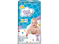 Підгузки Jumbo midi № 3 4-9кг (56 шт) ТМ YESS BABY "Ts"