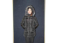 Куртка жіноча арт.1026 чорна р.L ТМ ADEL "Ts"