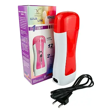 Воскоплав касетний Heater без бази, 40 Вт. для депіляції + віск у касеті (картридж) без бази