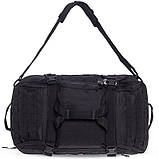 Рюкзак-сумка тактичний рейдовий SILVER KNIGHT TY-186-BK 36 л, фото 2
