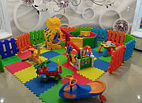 Килимок-пазл 50*50*1sм, Килимок - пазл для ігрових кімнат у дитячому садку.