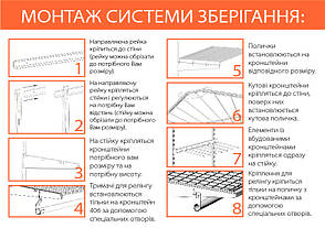 Гардеробна система набір BLACK Edition ТМ "KOLCHUGA" (Кольчуга) (600-20-062), фото 2
