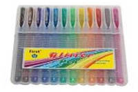Набір ручок гелевих з блиском і запахом 12 кольорів F919-12 F919-12 irs