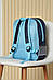 Рюкзак дитячий для хлопчика ортопедичний синього кольору 163931M, фото 3