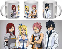 Кружка Fairy Tail Нацу, Люси, Эльза, Грэй J.02.34 "Ts"