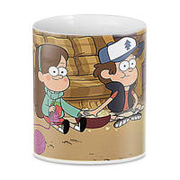 Кружка Гравити Фолз Gravity Falls Dipper & Mabel GF.02.16 "Ts"