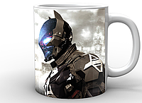 Кружка GeekLand белая Бэтмен Batman Batman Arkham Knight BM.02.008 "Ts"