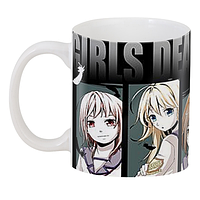 Кружка GeekLand Ангельские ритмы Angel Beats АВ.02.06 girls dead monster "Ts"