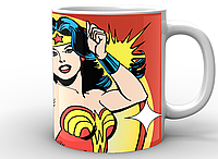 Кружка GeekLand белая Чудо-Женщина Wonder Woman комиксы WW.02.008 "Ts"