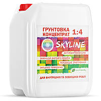 Ґрунтовка акрилова глибокопроникна концентрат 1:4 SkyLine 10 л Білий KB, код: 7443583