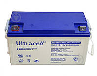 Батарея акумуляторна ultracell ul65-12, 12в, 65агод, agm