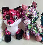 М'яка іграшка Глазастик в паєтках, фото 2