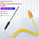 Цифровий термометр TM-902CP з термопарою К-типу 500 мм (від -50 °C до +1200 °C), фото 7