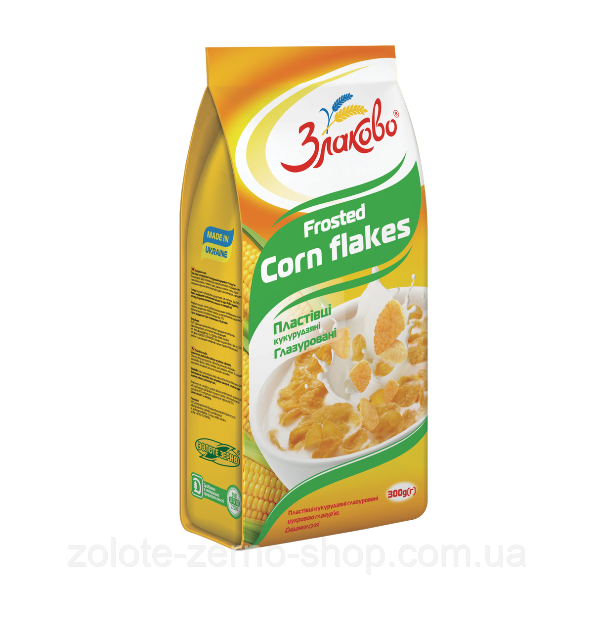 Пластівці кукурудзяні глазуровані 300 г, фото 1