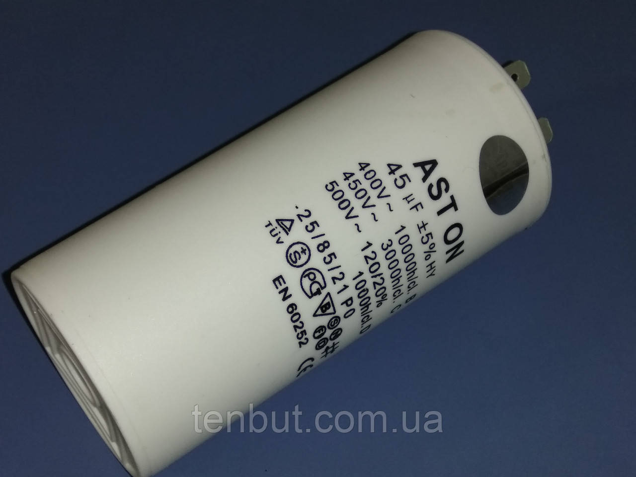 Конденсатор рабочий CBB60 / 45 мкФ±5% / 450 В. / 50/60 Hz ., фото 1
