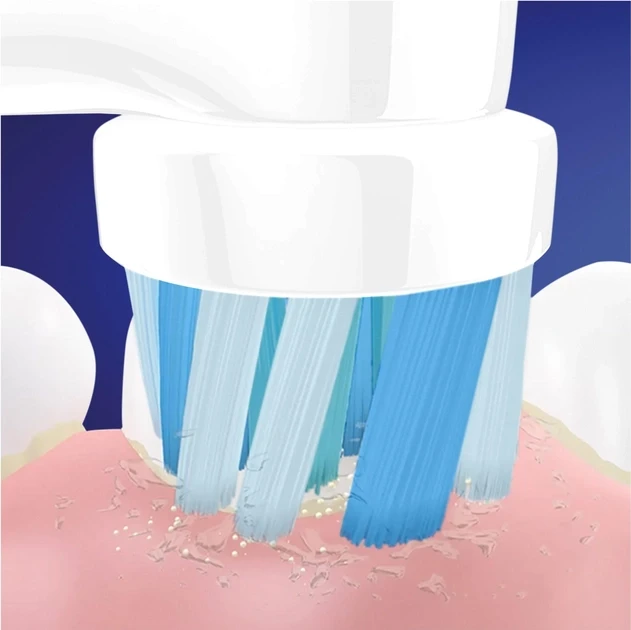 Электрическая зубная щетка Mickey Зубная щетка с цветными рисунком от 3 лет (Детские зубные щетки электрическ - фото 3 - id-p1939162926